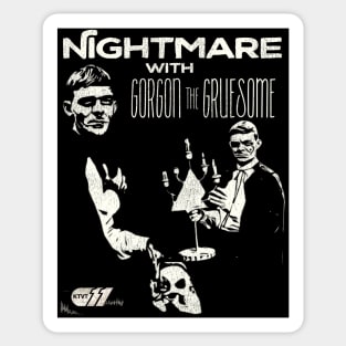 Nightmare with Gorgon the Gruesome Sticker